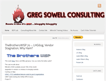 Tablet Screenshot of gregsowell.com